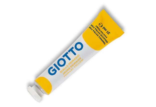 Immagine di Tempera Tubo 7 - 21ml - giallo - Giotto