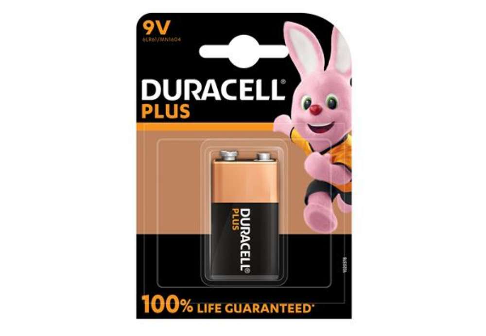 Immagine di Pila Transistor - 9V Plus - MN1604 - Duracell - blister 1 pezzo