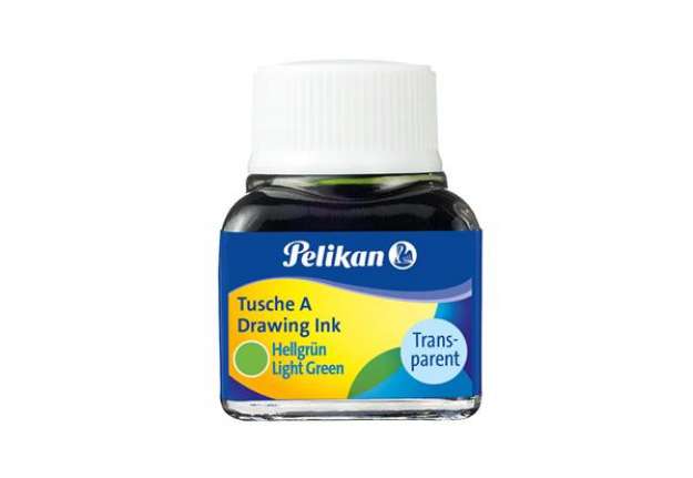 Immagine di Inchiostro di china 523 - 10ml - verde chiaro - Pelikan