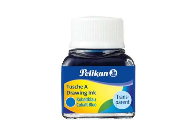 Immagine di Inchiostro di china 523 - 10ml - blu cobalto 8 - Pelikan