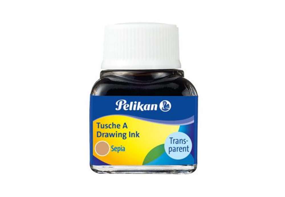 Immagine di Inchiostro di china 523 - 10ml  - seppia 15 - Pelikan
