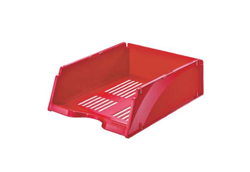 Immagine di Vaschetta portacorrispondenza Transit Jumbo - 26,8 x 33,8 x 11,5 cm - rosso - Esselte