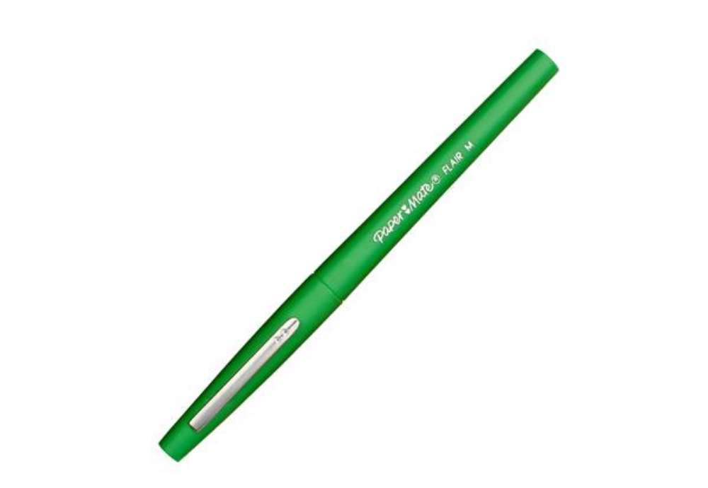 Immagine di Pennarello Flair Nylon - punta feltro - 1,10mm - verde - Papermate