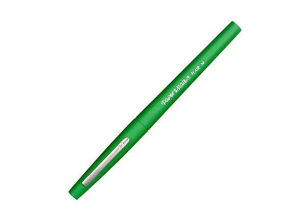 Immagine di Pennarello Flair Nylon punta feltro - punta 1,1mm - verde - Papermate
