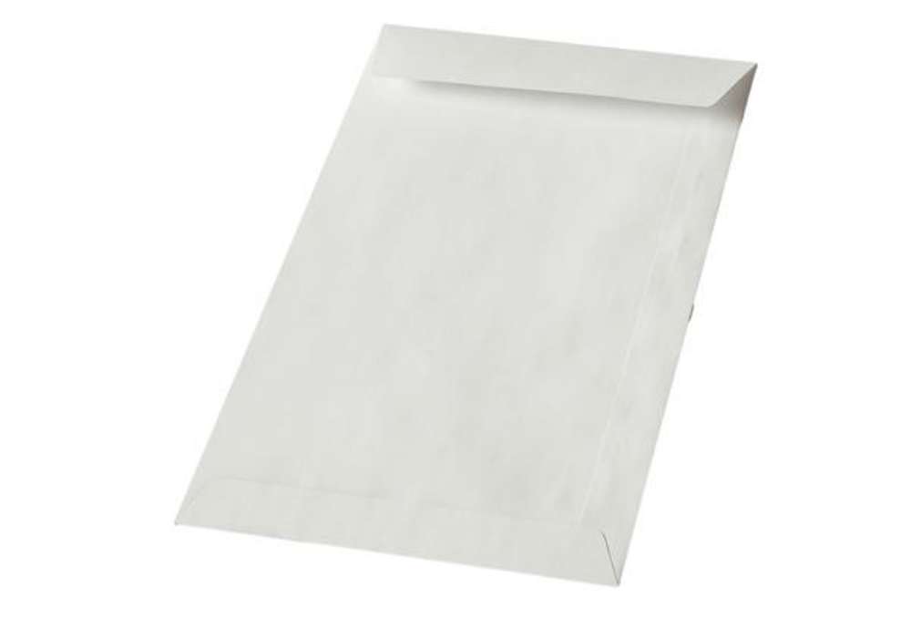 Immagine di Busta a sacco - lembo non gommato - 13 x 18 cm - 60 gr - bianco - Blasetti - conf. 1000 pezzi