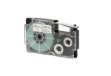 Immagine di Nastro - 9 mm x 8 mt - nero/trasparente - Casio