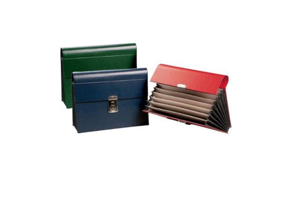 Immagine di Portadocumenti a soffietto - 8 tasche - 33x23 cm - Fraschini