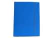 Immagine di Cartellina con elastico - cartone plastificato - 3 lembi - 25x34 cm - azzurro - Cartotecnica del Gar