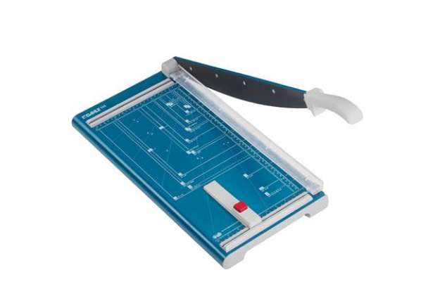 Immagine di Taglierina a leva 534 - 58,5 x 28,5 cm - 460 mm (A3) - 15 fogli - blu - Dahle