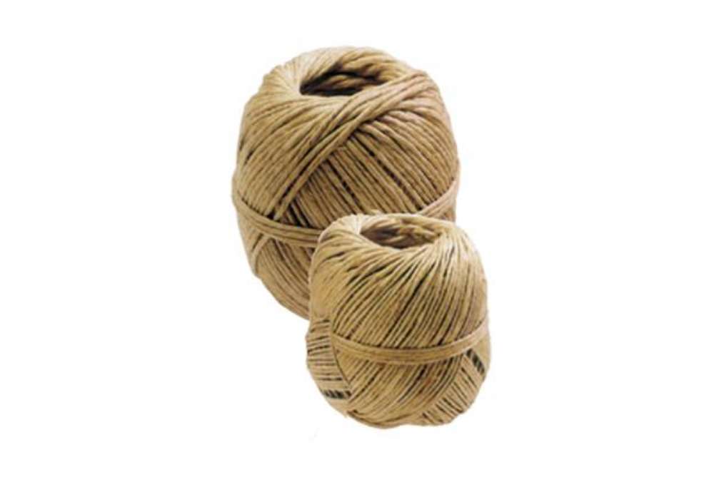 Immagine di Rotolo di spago - diametro 2 mm - lunghezza 42 m - canapa naturale titolo 2/2 - 100 gr - Viva - conf