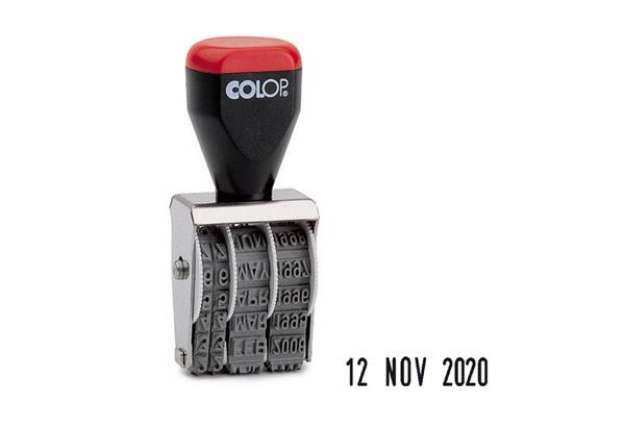 Immagine di Timbro 04000 Datario - 4 mm - Colop