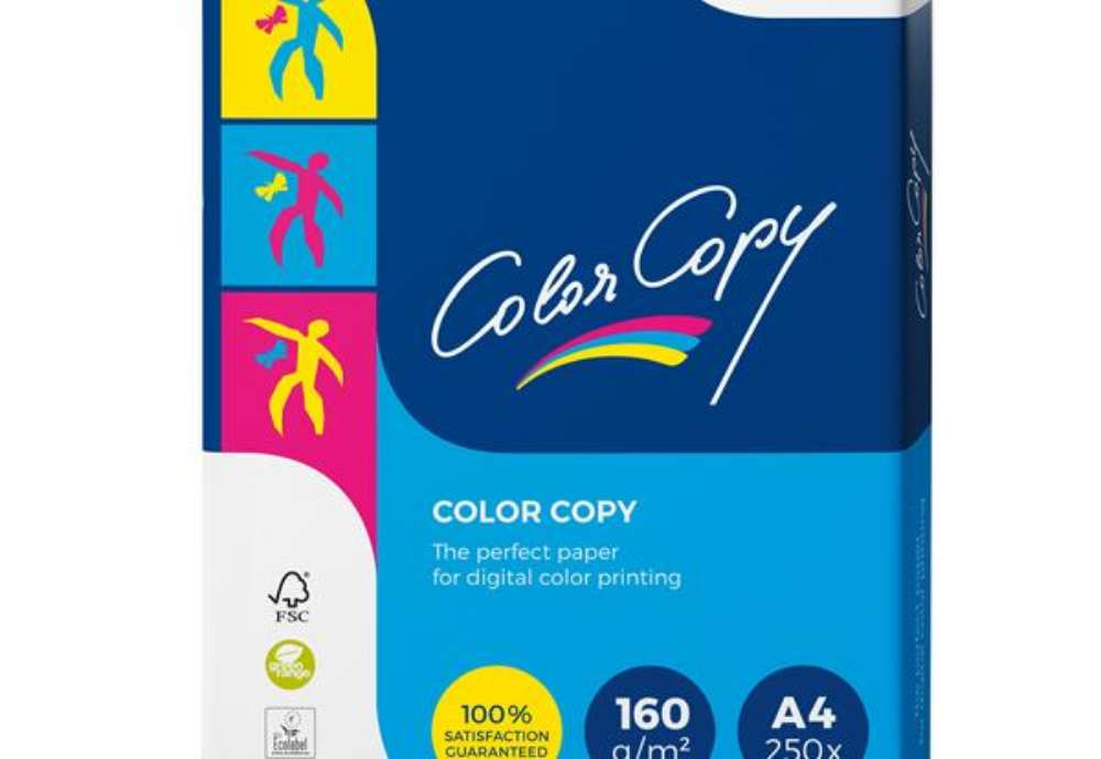 Immagine di Carta Color Copy - A4 - 160 gr - bianco - Mondi - conf. 250 fogli