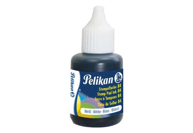 Immagine di Inchiostro 84 - 30 ml - resistente all'acqua - bianco - Pelikan