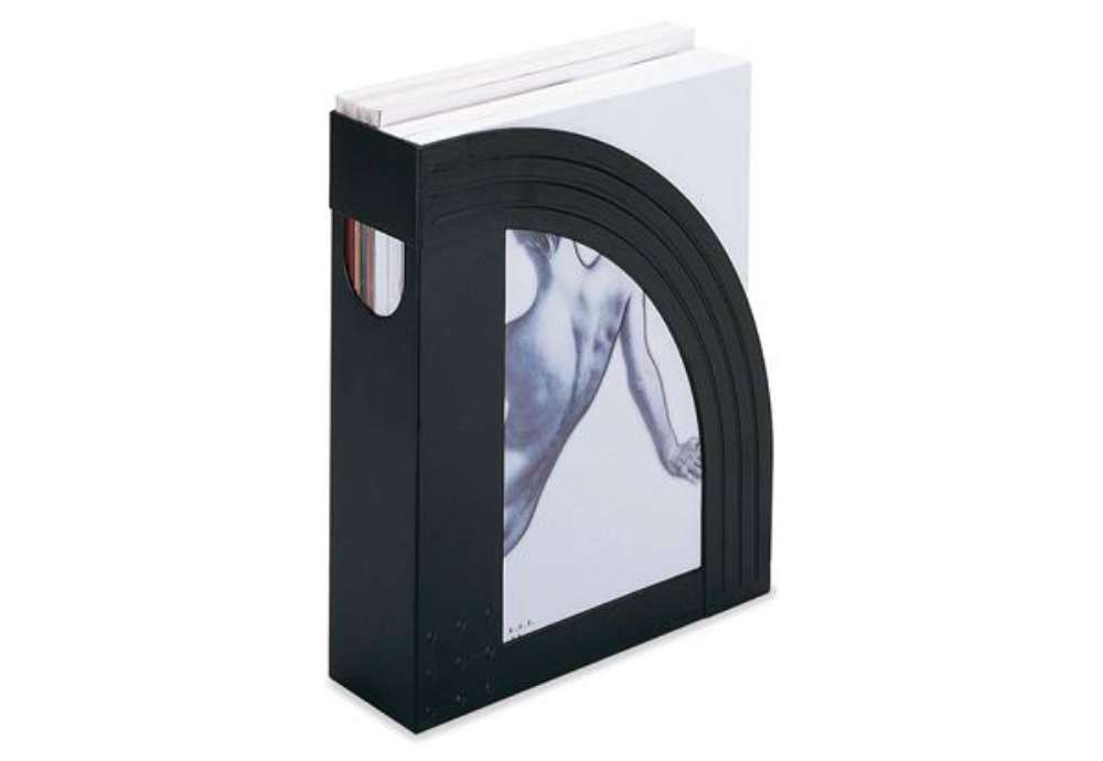 Immagine di Portariviste E803 - 24,5 x 30 cm - dorso 7,5 cm - nero - Fellowes