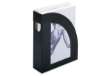 Immagine di Portariviste E803 - 24,5 x 30 cm - dorso 7,5 cm - nero - Fellowes