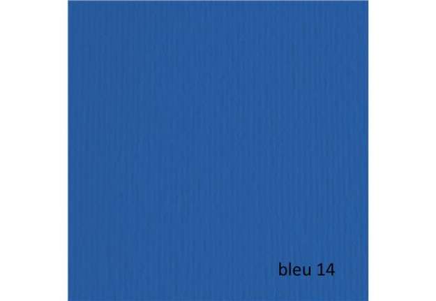Immagine di Cartoncino Elle Erre - 70x100cm - 220gr - blu 114 - Fabriano - blister 10 fogli