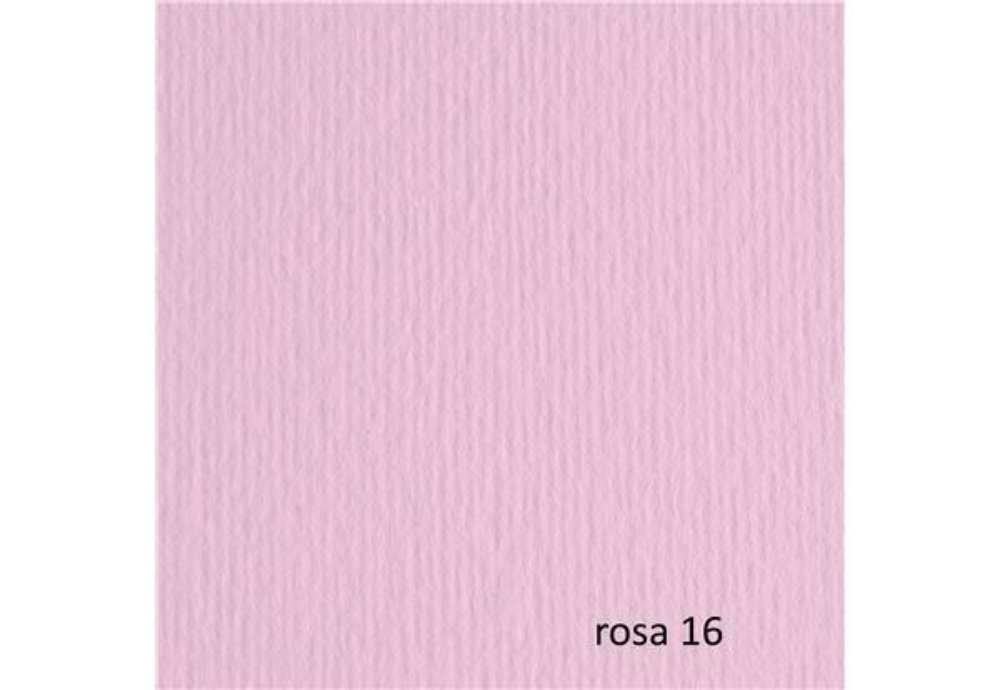 Immagine di Cartoncino Elle Erre - 70 x 100 cm - 220 gr - rosa 116 - Fabriano - blister 10 fogli
