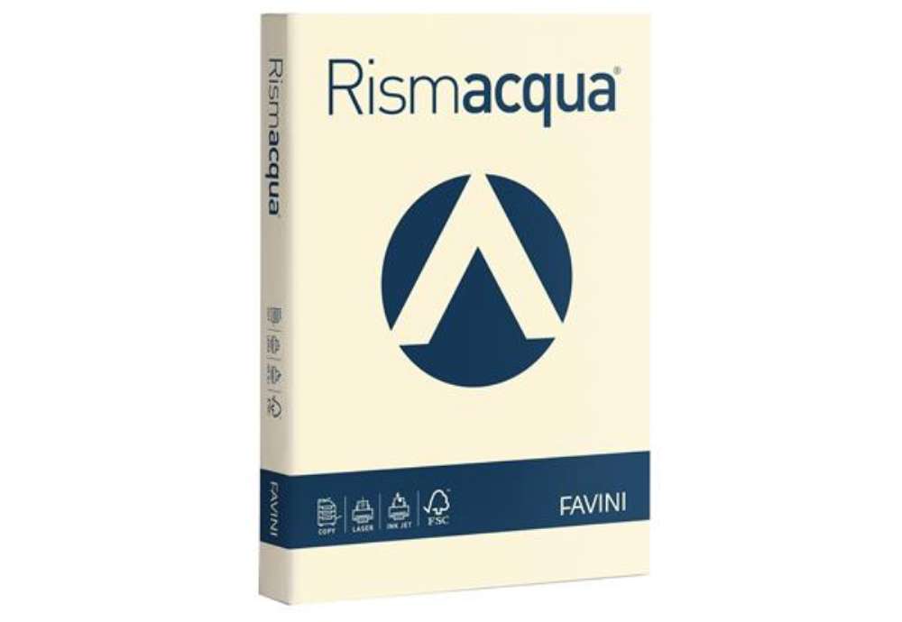 Immagine di Carta Rismacqua - A3 - 140 gr - avorio 110 - Favini - conf. 200 fogli