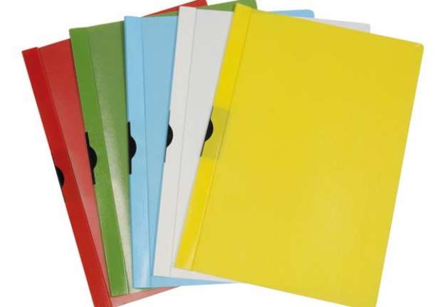 Immagine di Cartellina con molla Spring File - PPL - 22x31 cm - dorso 5 mm - verde - Methodo