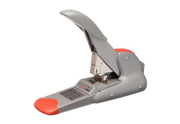 Immagine di Cucitrice da tavolo Rapid DUAX Heavy Duty - max 170 fogli - grigio - Rapid