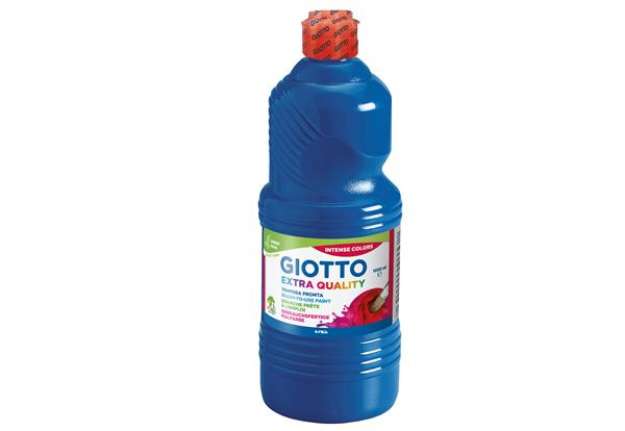 Immagine di Tempera pronta - 1000ml - blu oltremare - Giotto