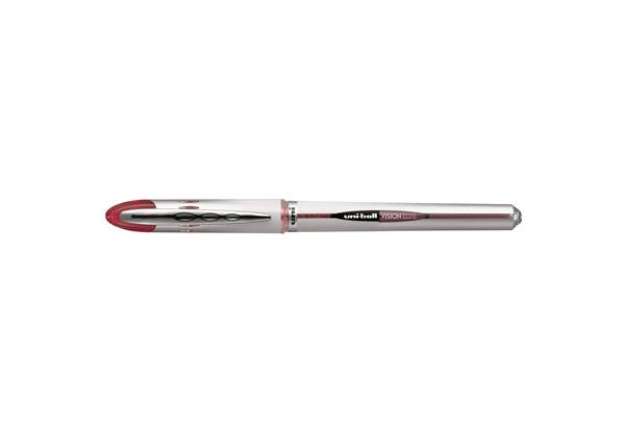 Immagine di Roller Uni Ball Vision Elite UB200 - punta 0,8mm - rosso  - Uni Mitsubishi i