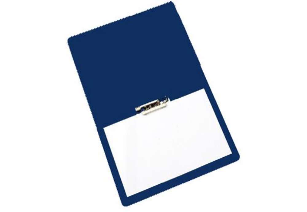 Immagine di Raccoglitore Presspan - A4 - con pressino lilliput - blu - Cartotecnica del Garda