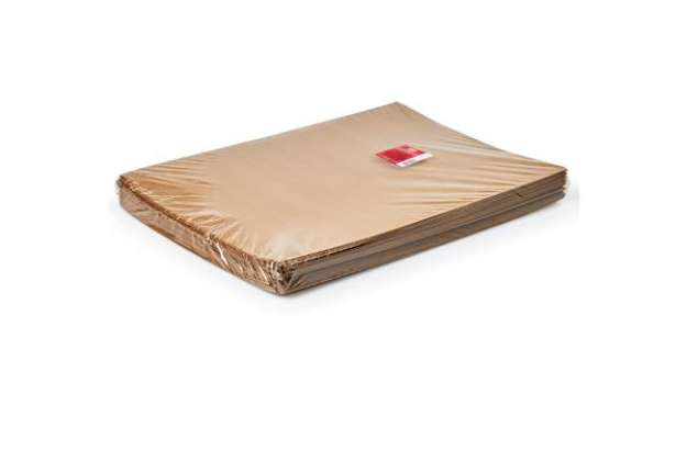 Immagine di Carta Kraft ecologica- da pacchi - 70 gr - foglio 100 x 140 cm - avana - Rex Sadoch - conf. 50 fogli