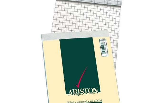 Immagine di Blocco note Ariston - 5mm - 210 x 297mm - 60gr - 70 fogli - Blasetti