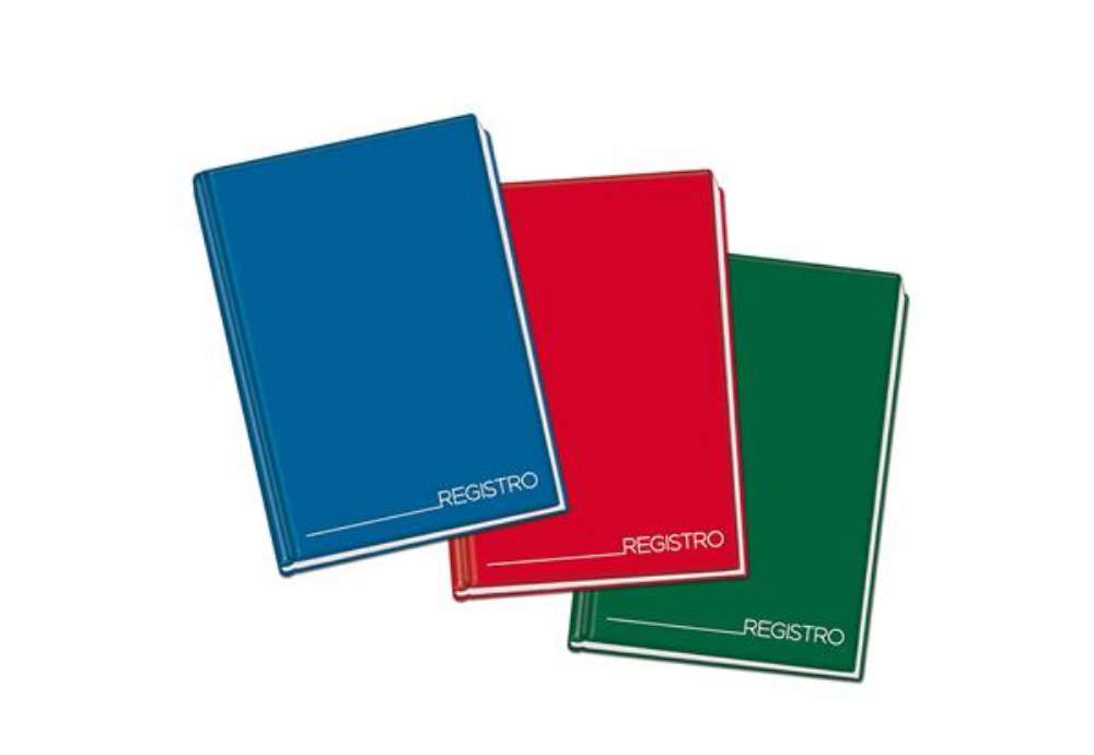 Immagine di Registro cartonato - 5mm - 210 x 297mm - 96 fogli - Blasetti