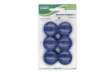 Immagine di Bottoni magnetici - diametro 3 cm - blu - Lebez - blister 12 pezzi