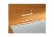 Immagine di Fastener fermafogli - plastica - passo 80 mm - capacità 6 cm - bianco - Fellowes - conf. 12 pezzi