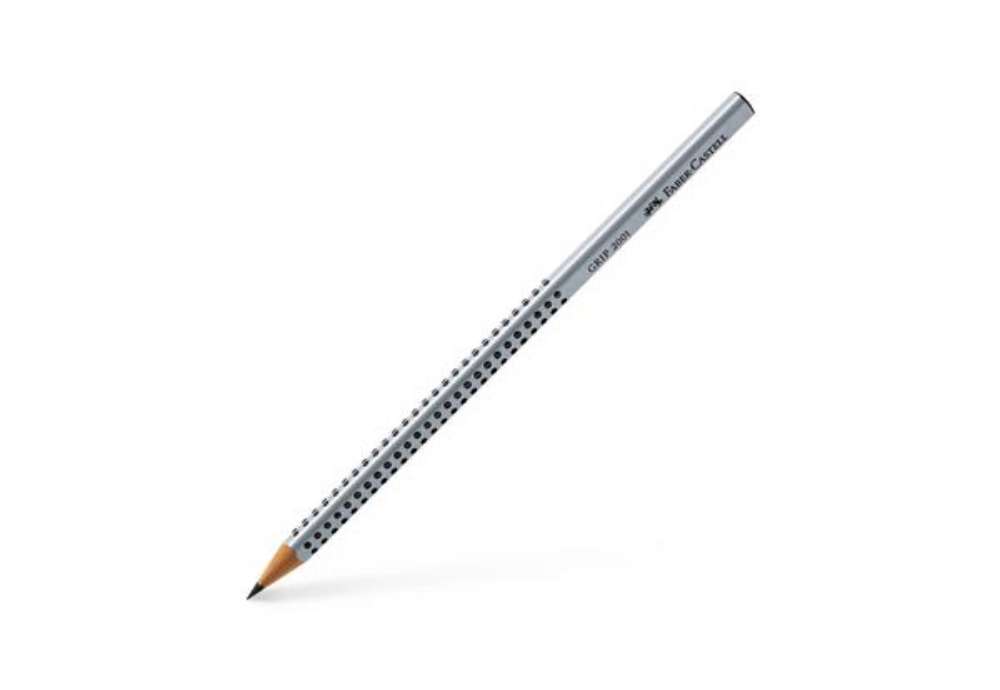 Immagine di Matita di grafite Grip 2001 - gradazione 2B - triangolare antiscivolo - Faber-Castell