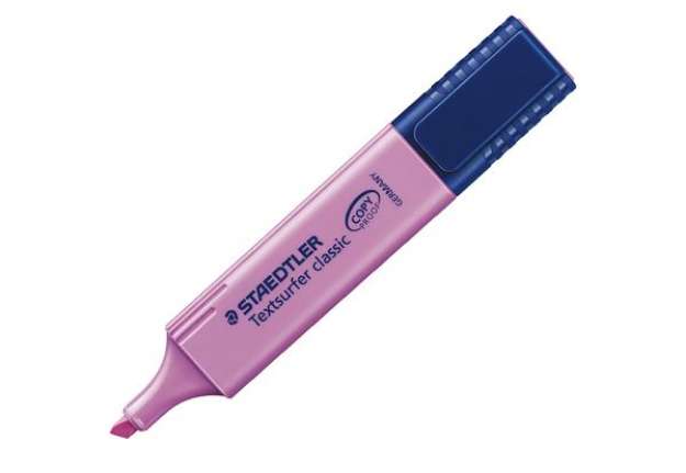 Immagine di Evidenziatore Textsurfer Classic - punta a scalpello - tratto da 1,0-5,0mm - viola - Staedtler