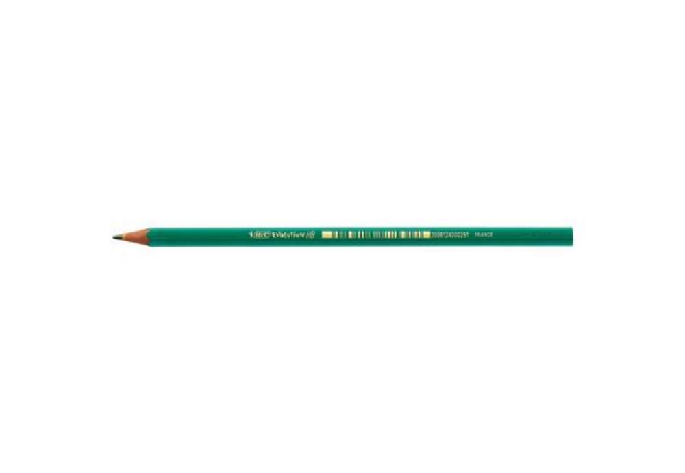 Immagine di Matita in resina Ecolutions Evolution Graphite 650 - gradazione HB - Bic - conf. 12 pezzi