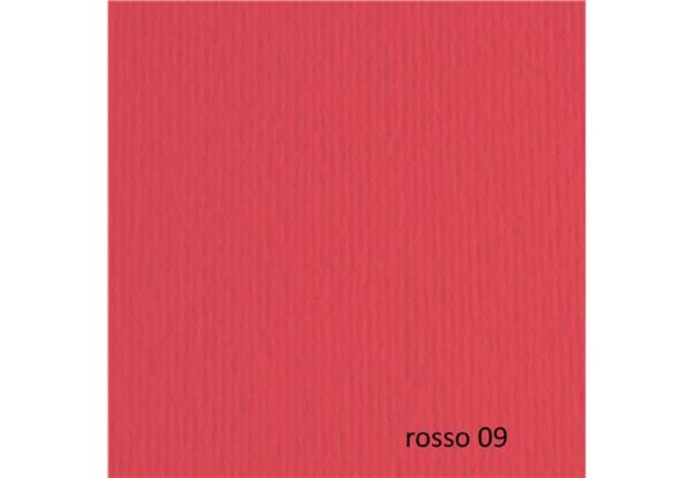 Immagine di Cartoncino Elle Erre - 50 x 70 cm - 220 gr - rosso 109 - Fabriano - blister 20 fogli