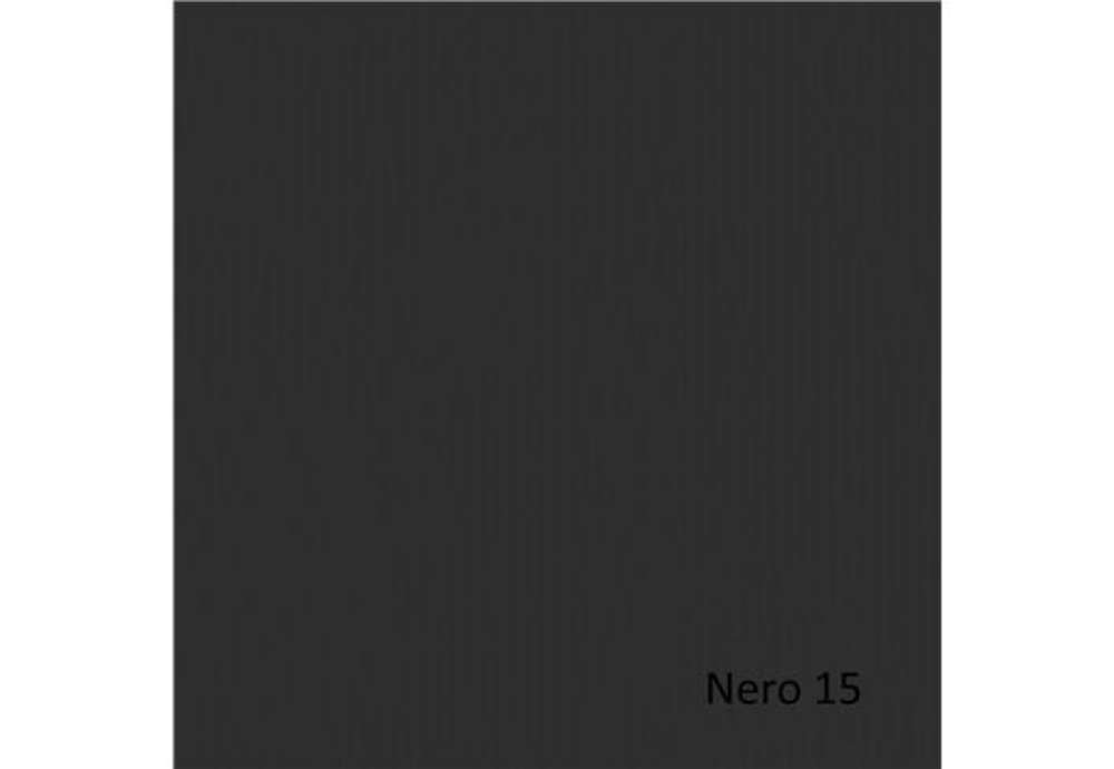 Immagine di Cartoncino Elle Erre - 50 x 70 cm - 220 gr - nero 115 - Fabriano - blister 20 fogli