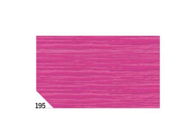 Immagine di Carta crespa - 50 x 250 cm - 48 gr/m² - fucsia 195 - Rex Sadoch - conf. 10 rotoli