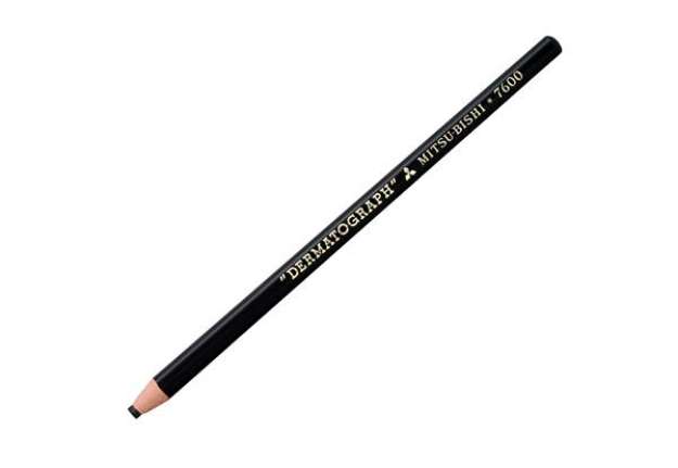 Immagine di Matita dermotografica 7600 - nero - Uni Mitsubishi