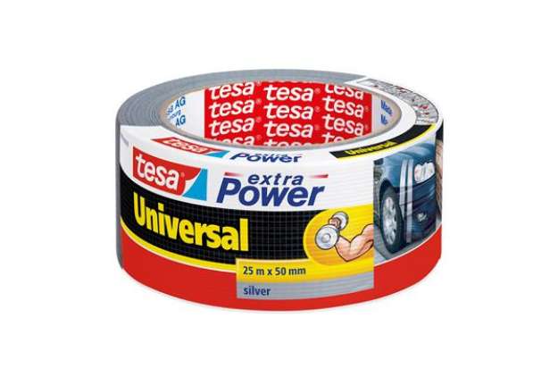 Immagine di Nastro adesivo Extra Power Universal - 5 cm x 25 m - grigio - Tesa