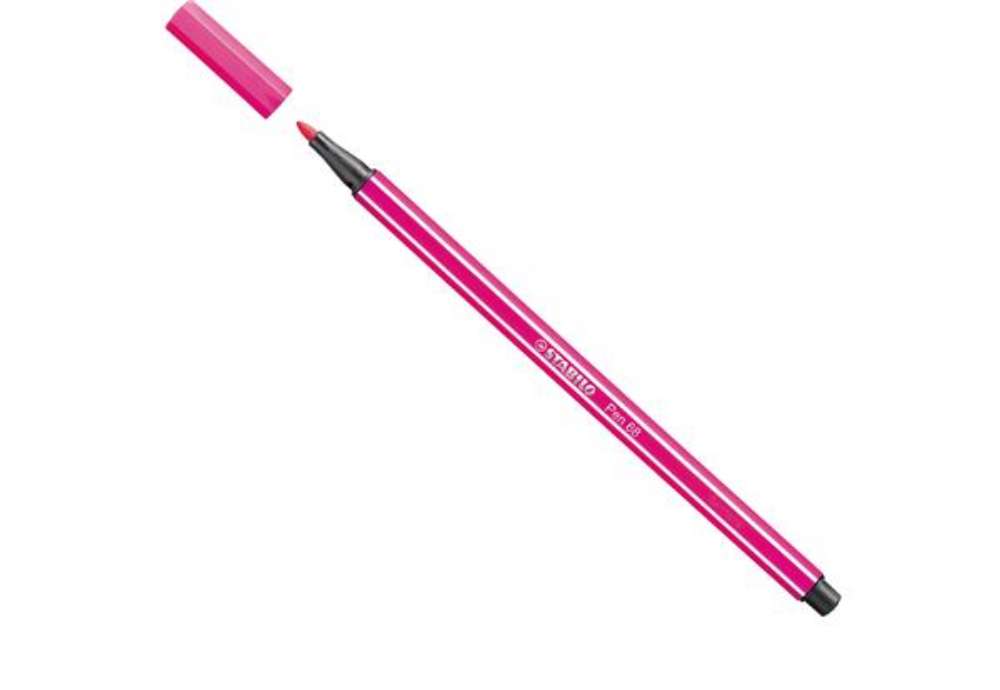 Immagine di Pennarello Pen 68 - rosa scuro 56 - Stabilo
