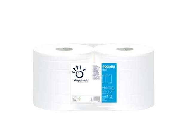 Immagine di Bobina asciugatutto Special - 2 veli - microgoffrata - diametro 27 cm - 18 gr - 30,5x26 cm - bianco