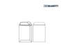 Immagine di Busta a sacco Self - strip adesivo - 23 x 33 cm - 80 gr - bianco - Blasetti - conf. 500 pezzi