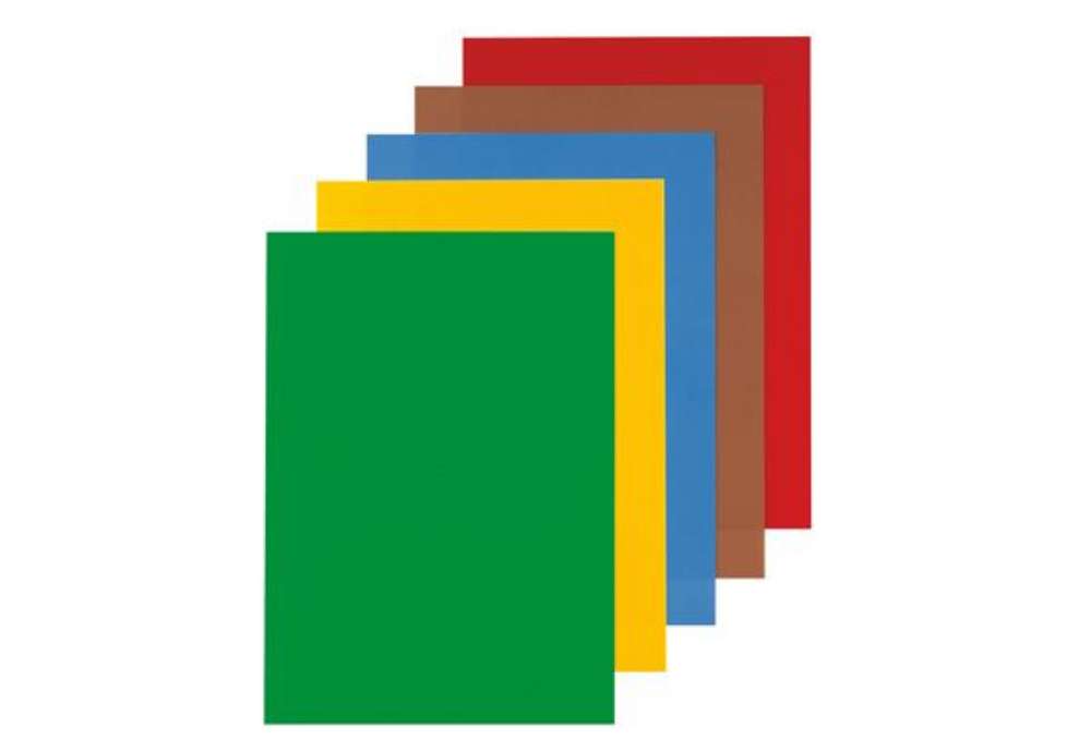 Immagine di Copertine Video A4 R20 - PVC - 180 micron - verde trasparente - Sei Rota - scatola 100 pezzi