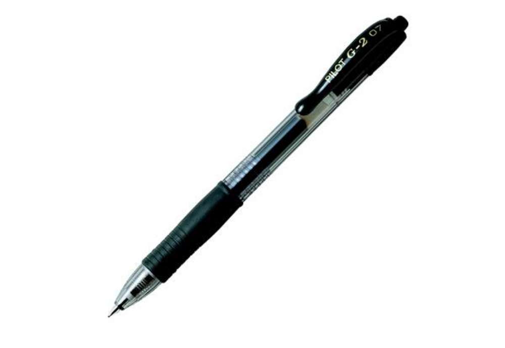 Immagine di Roller gel a scatto G-2+ - punta 0,7mm - nero  - Pilot