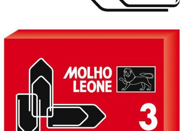 Immagine di Fermagli zincati - n. 3 - 2,9 cm - Molho Leone - conf. 100 pezzi