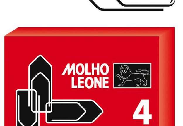 Immagine di Fermagli zincati - n. 4 - 3,2 cm - Molho Leone - conf. 100 pezzi