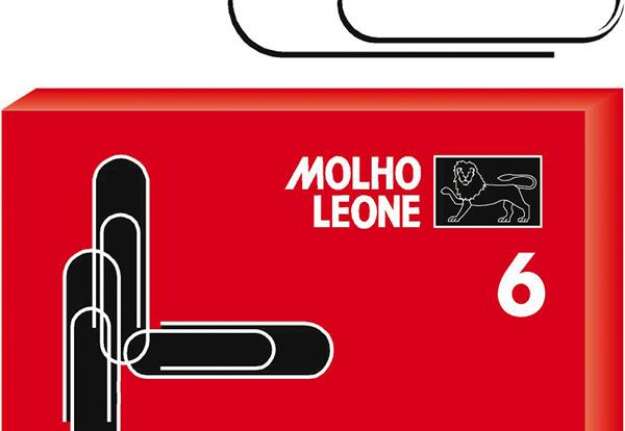 Immagine di Fermagli zincati - n. 6 - 5,7 cm - Molho Leone - conf. 100 pezzi