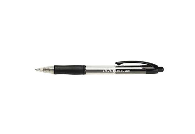 Immagine di Penna a sfera a scatto Easy gel - tratto 0,5mm - nero - Tratto