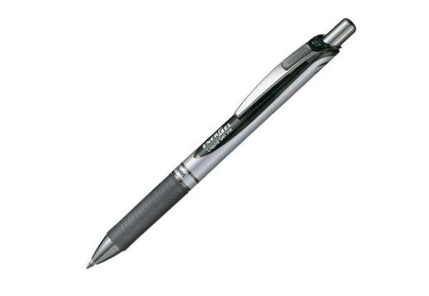 Immagine di Roller a scatto Energel XM Click - punta 0,7 mm - nero  - Pentel